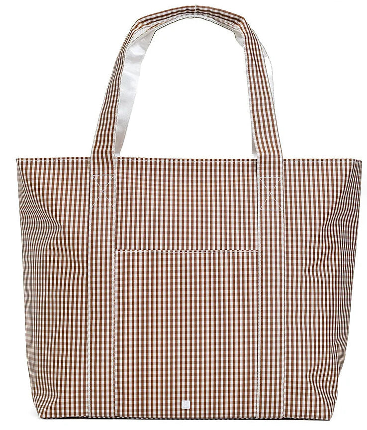 jumbo tote xl gingham coco