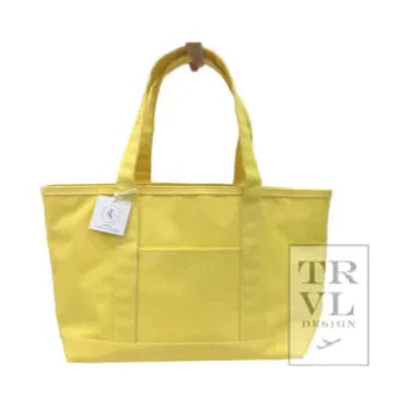 jumbo tote coated daffodil