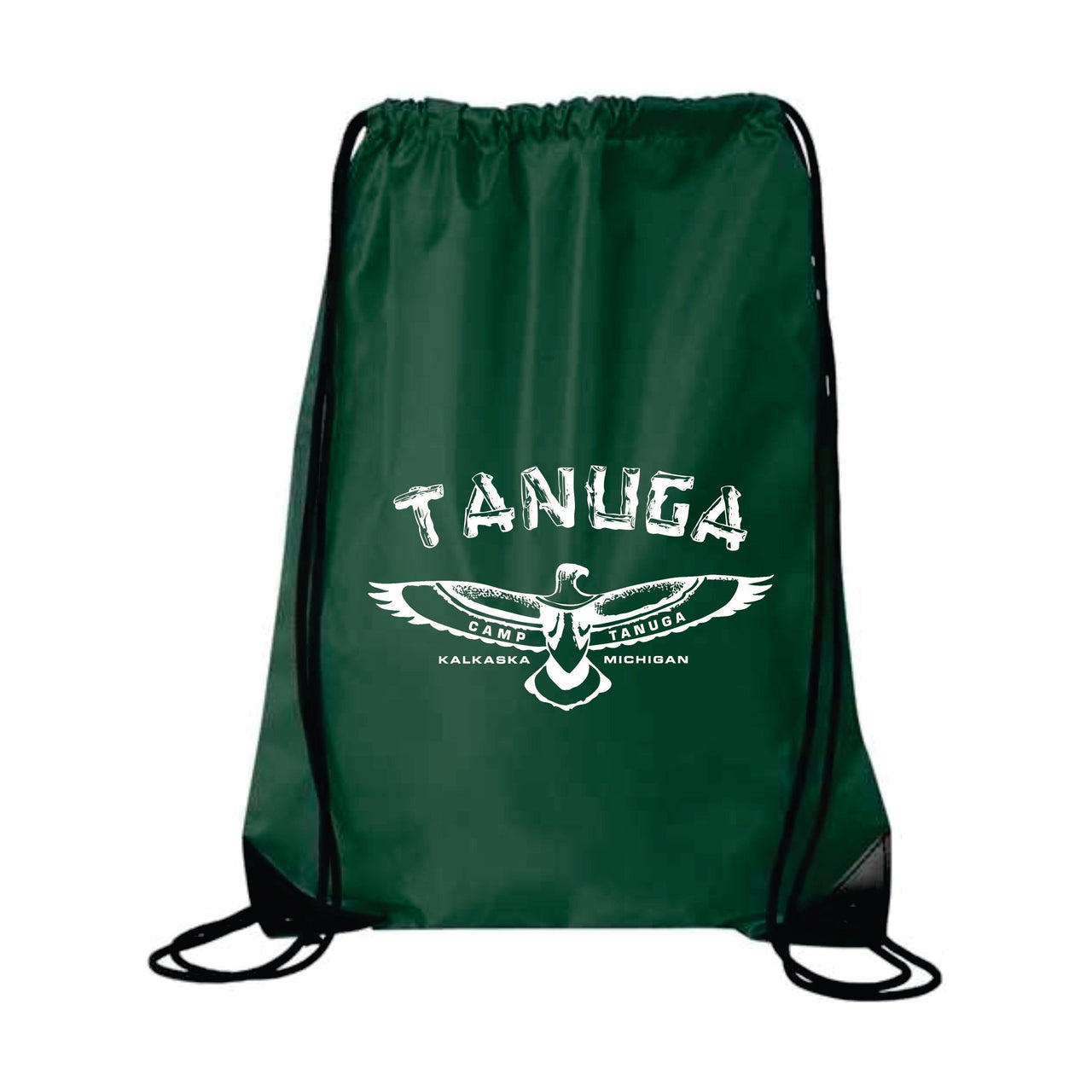 Tanuga Green Drawstring Bag