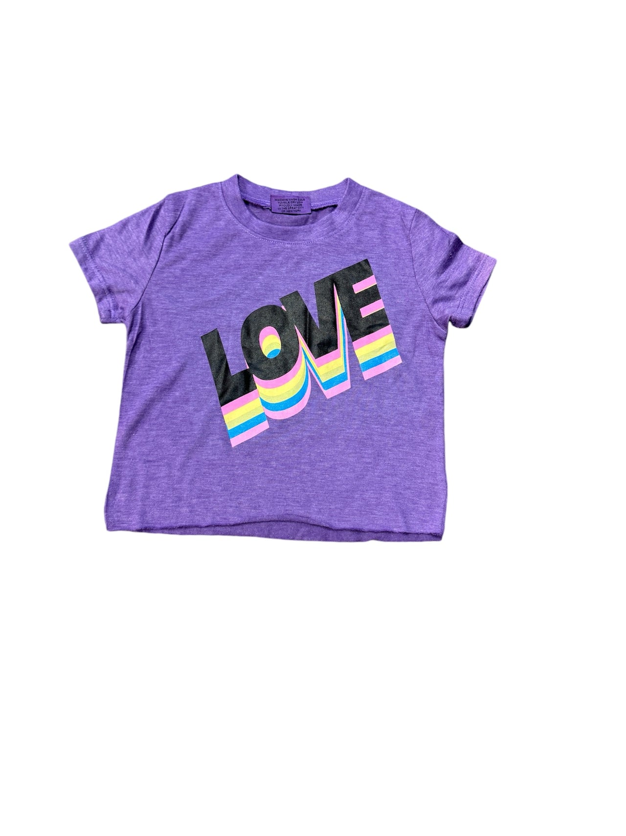 Love s/s shirt-purple