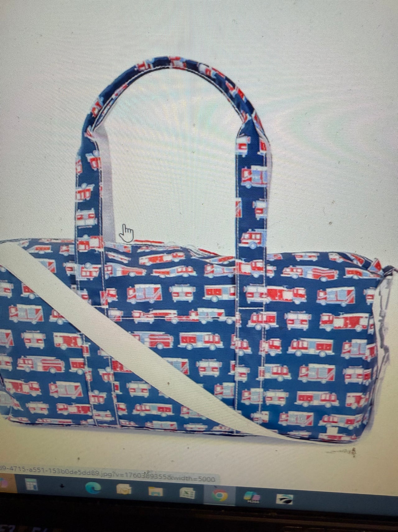 fire engines weekender duffel