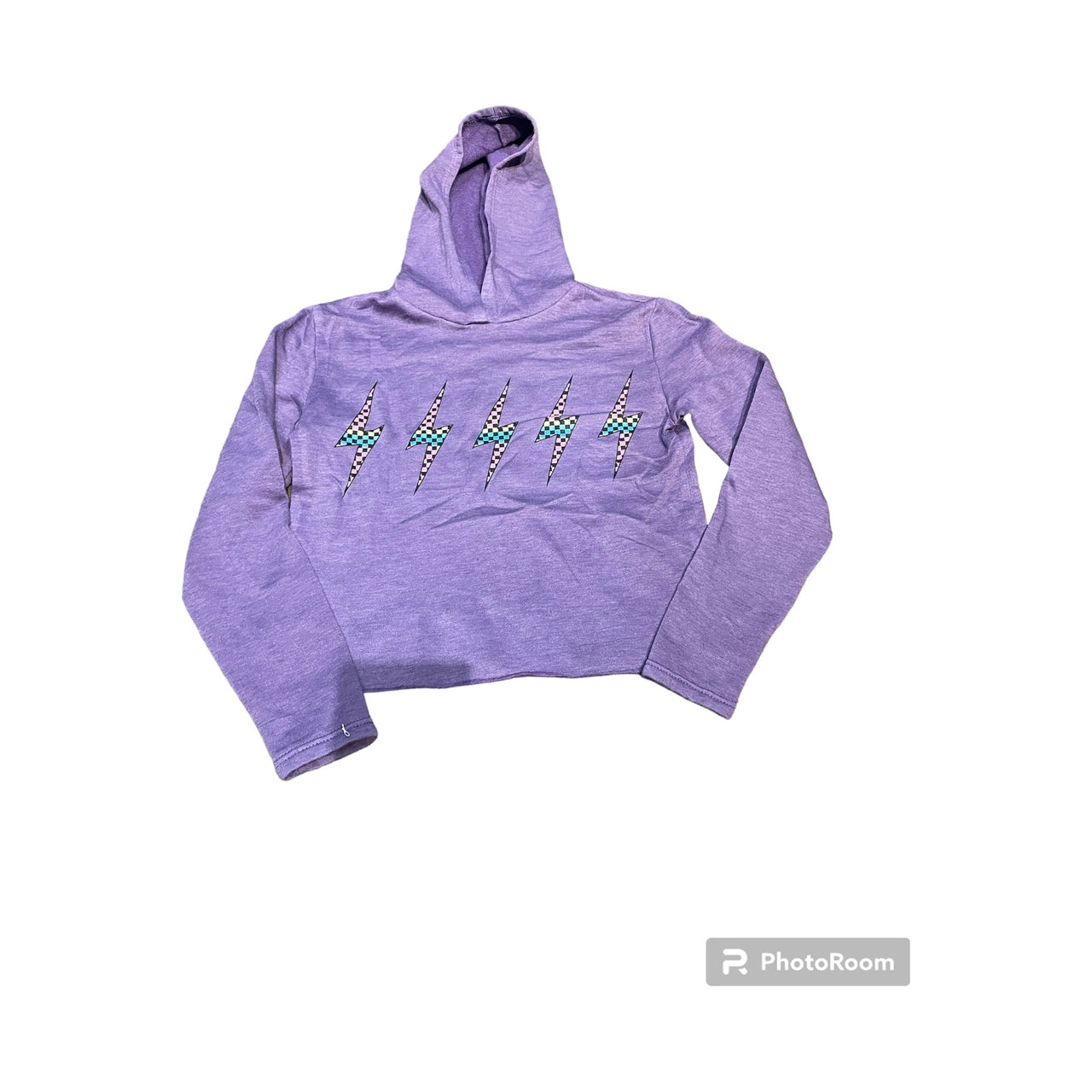 Purple Bolt hoodie