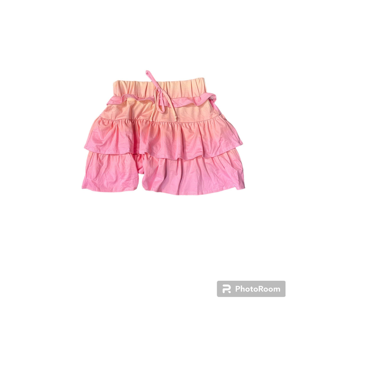 pink ombre skirt