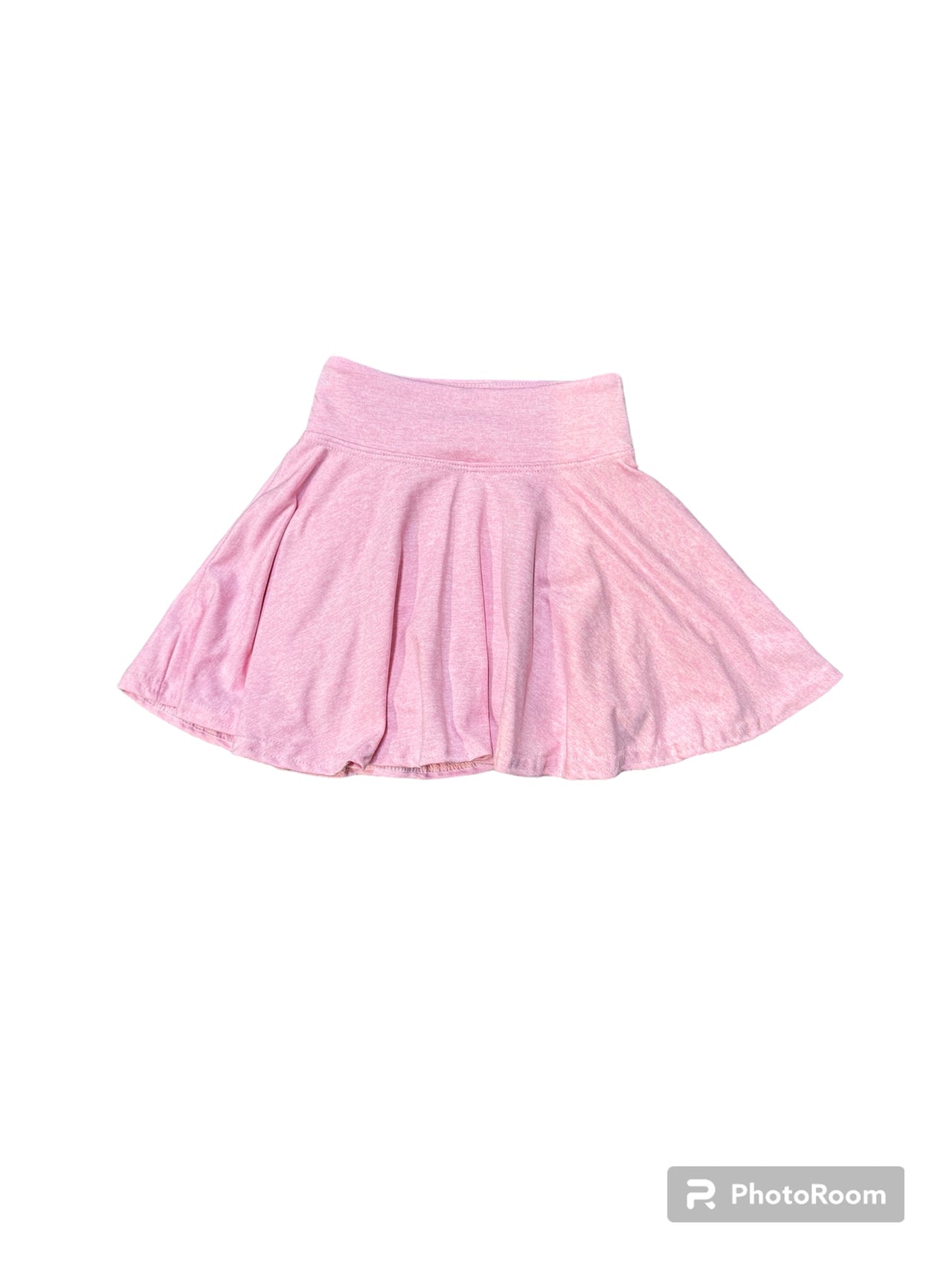 pink mattte skort-toddler