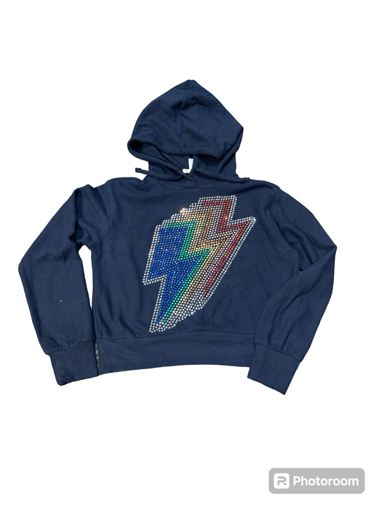 Layered Bolt Hoodie