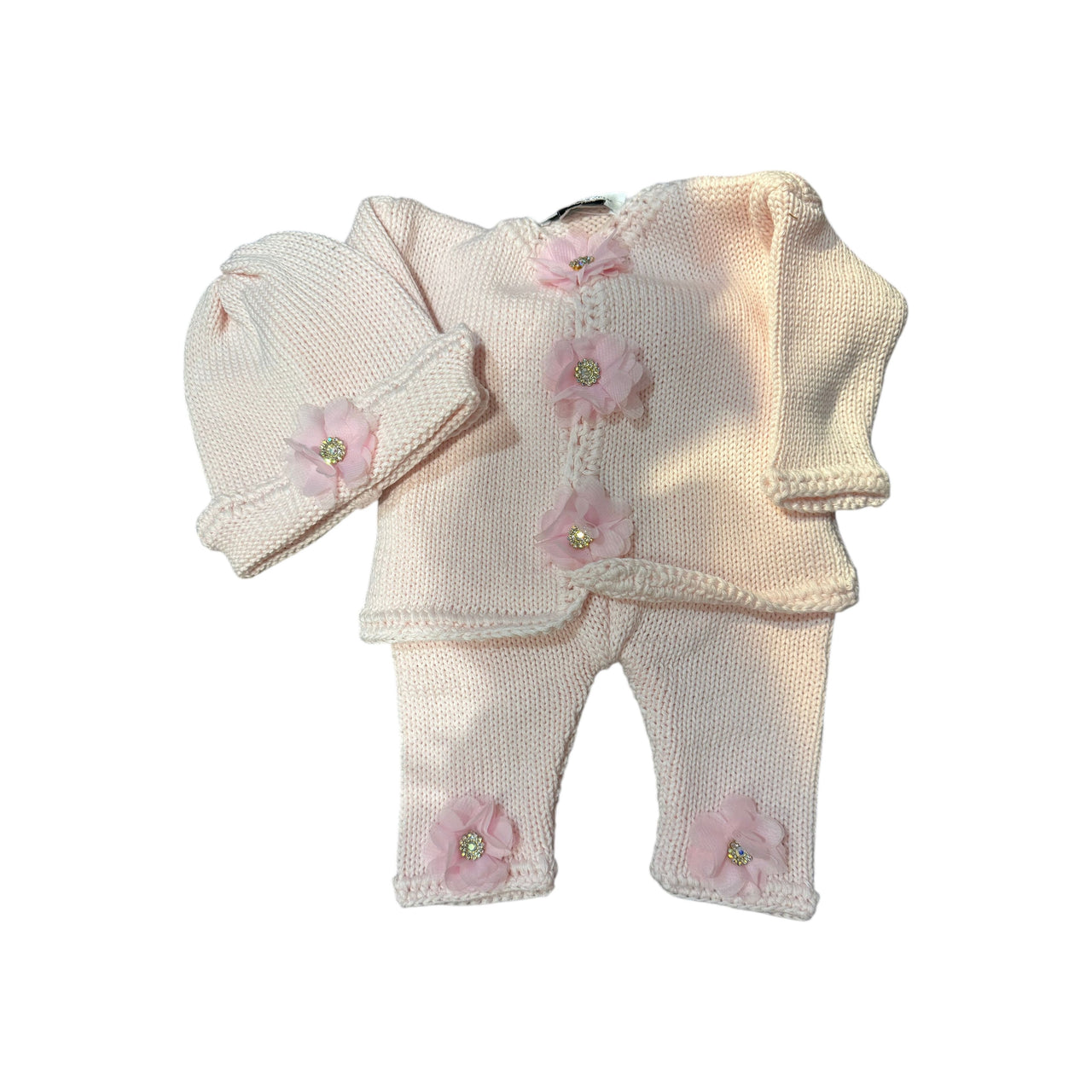 pink cotton 3 pc set