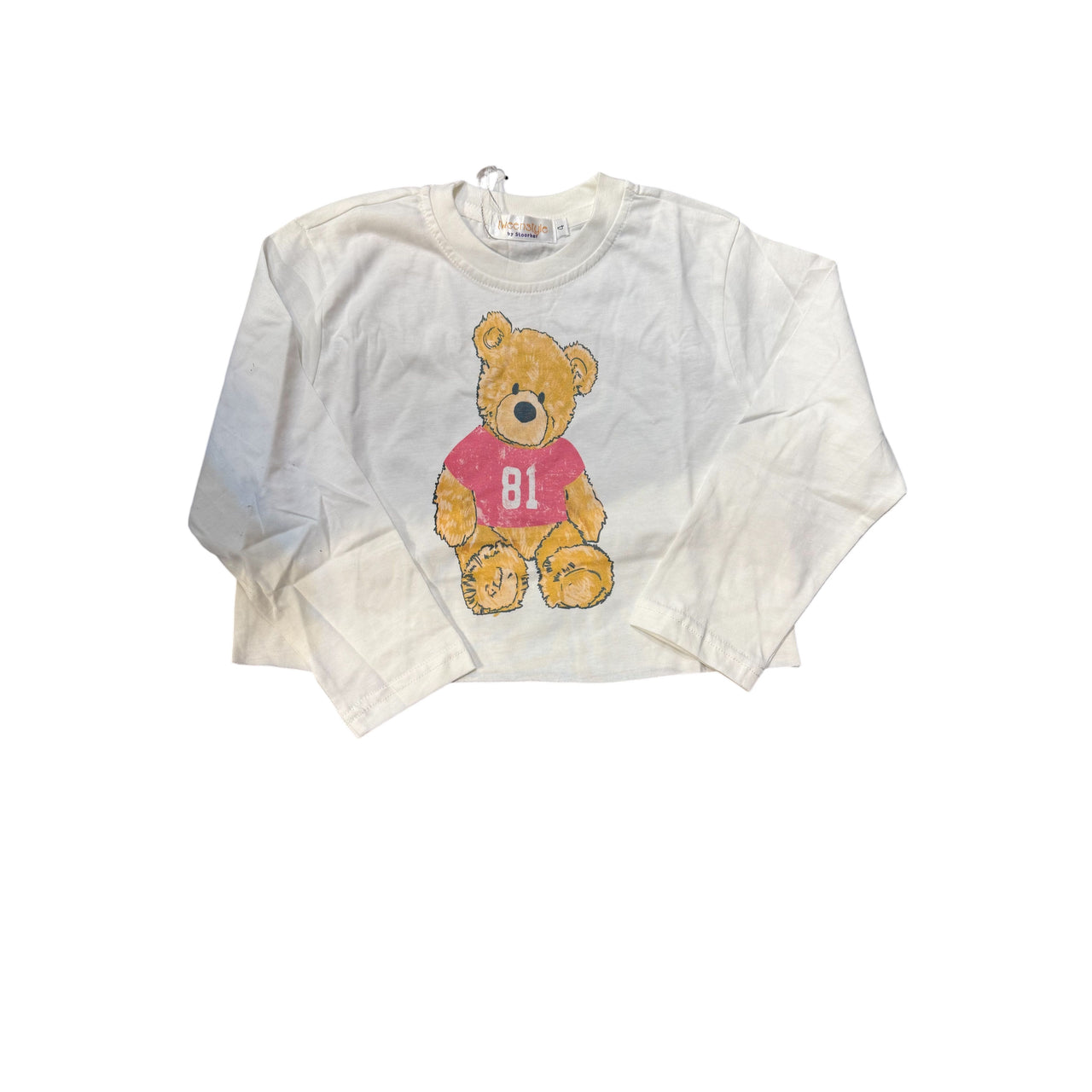 teddy 81 print on jersey l/s