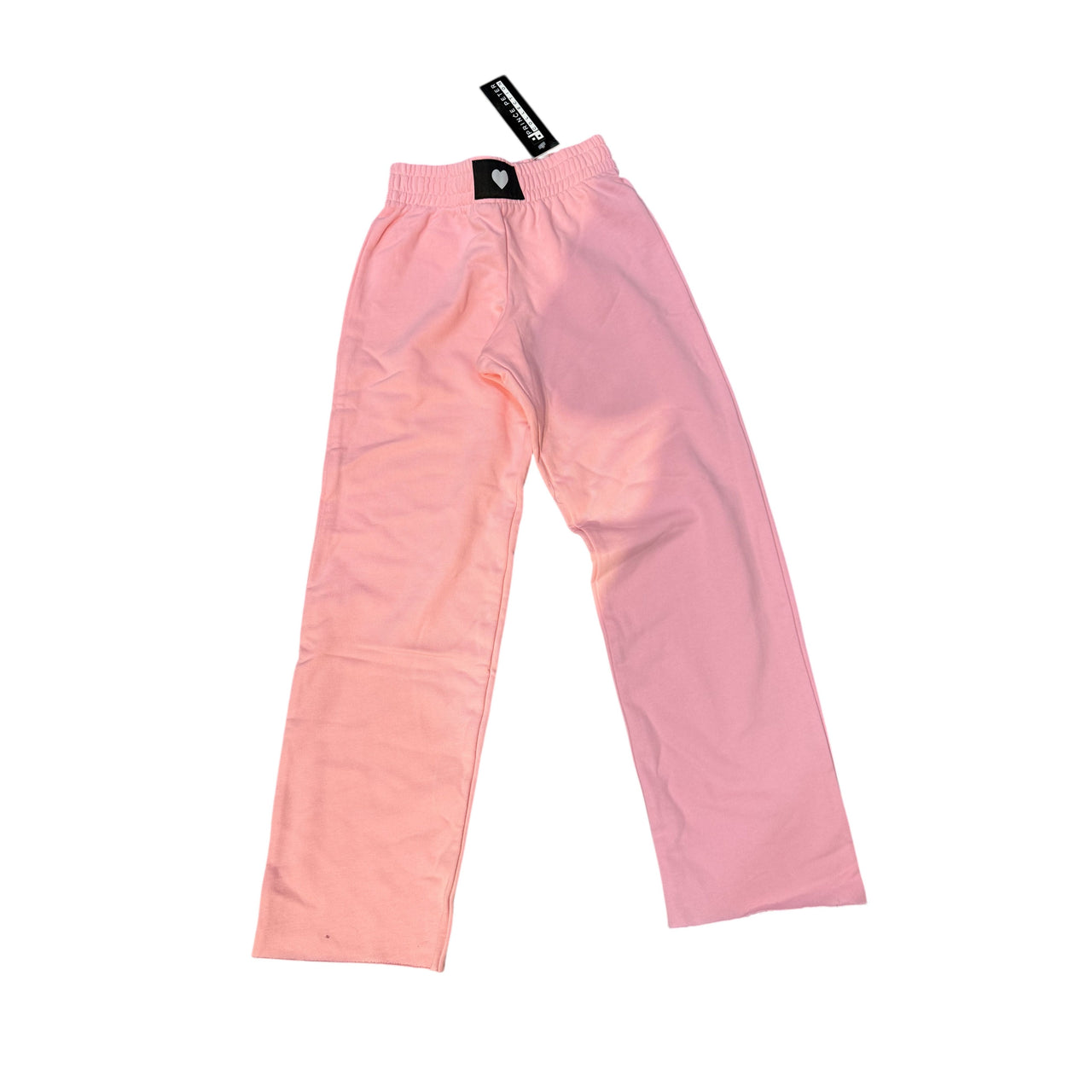 pink patch wide leg pant