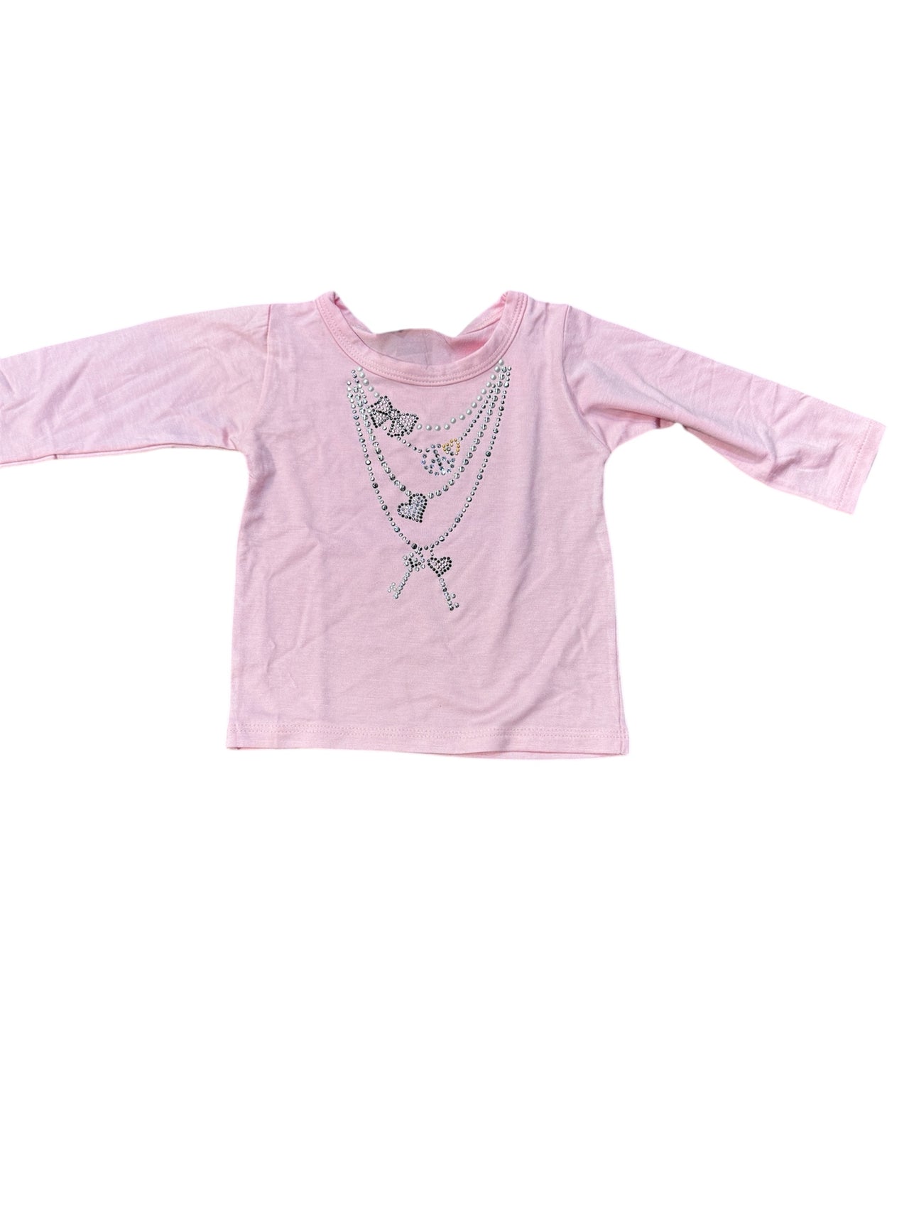 multi necklace l/s shirt