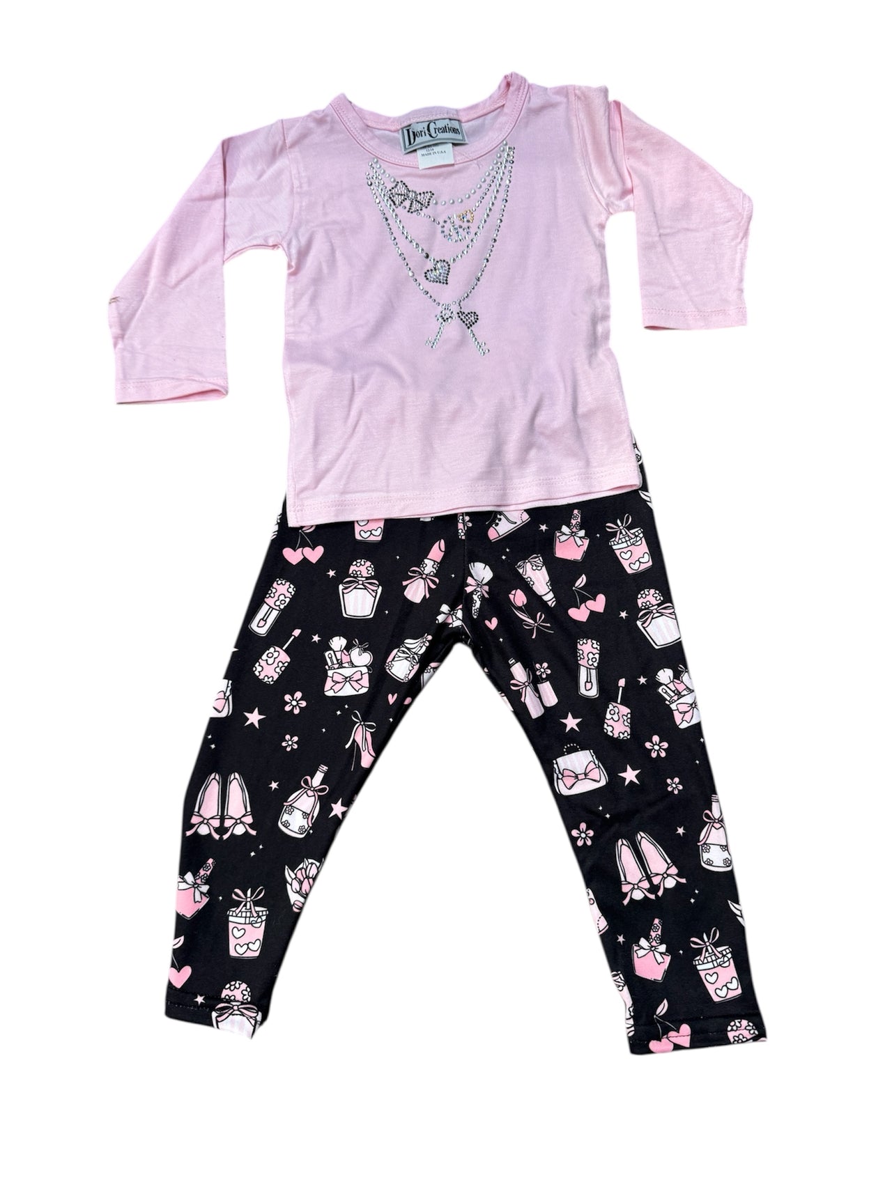 make up shirt w/legging