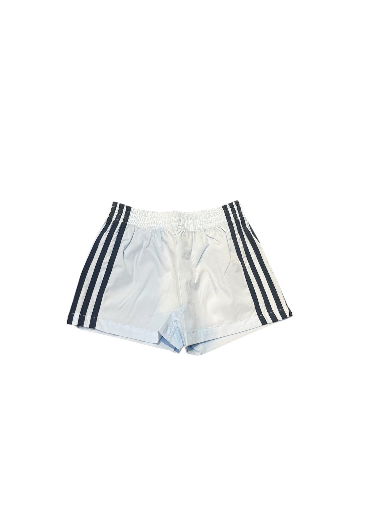 side stripe short-baby blue