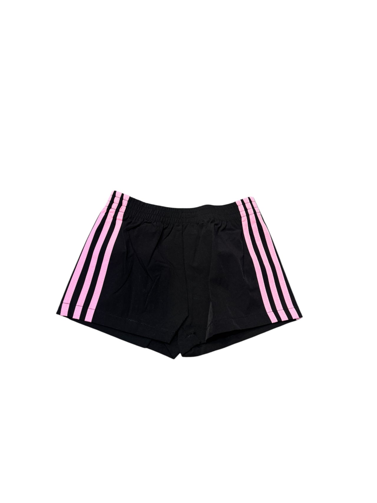 side stripe short-black