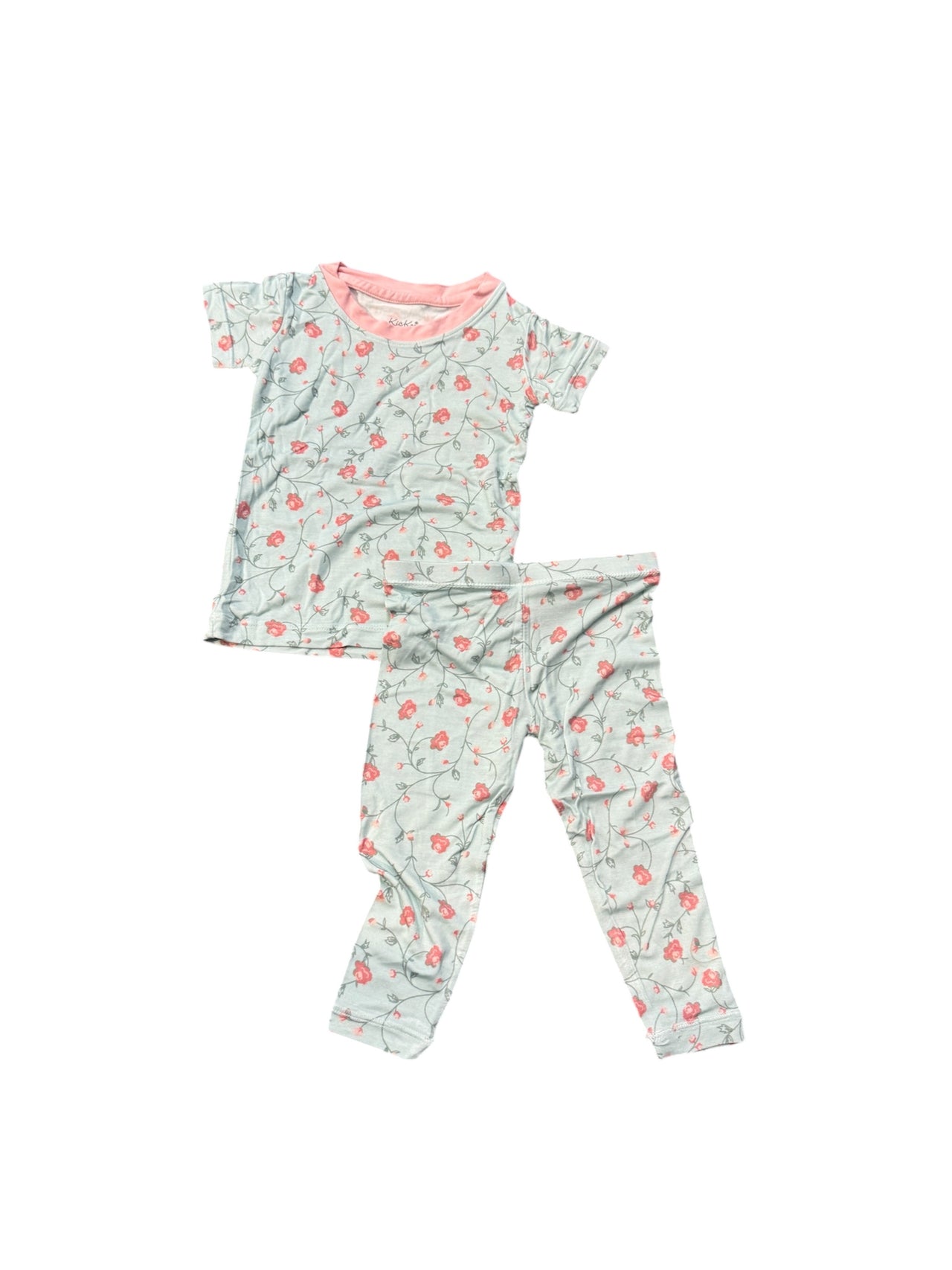 Spring sky floral PJ Set