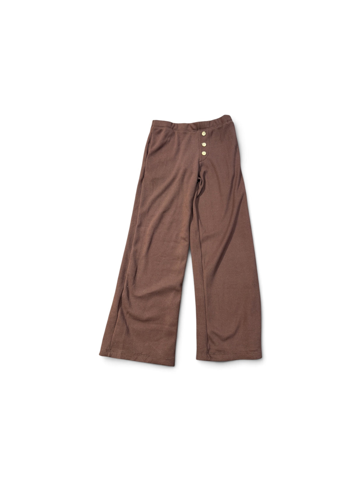 waffle brown pant