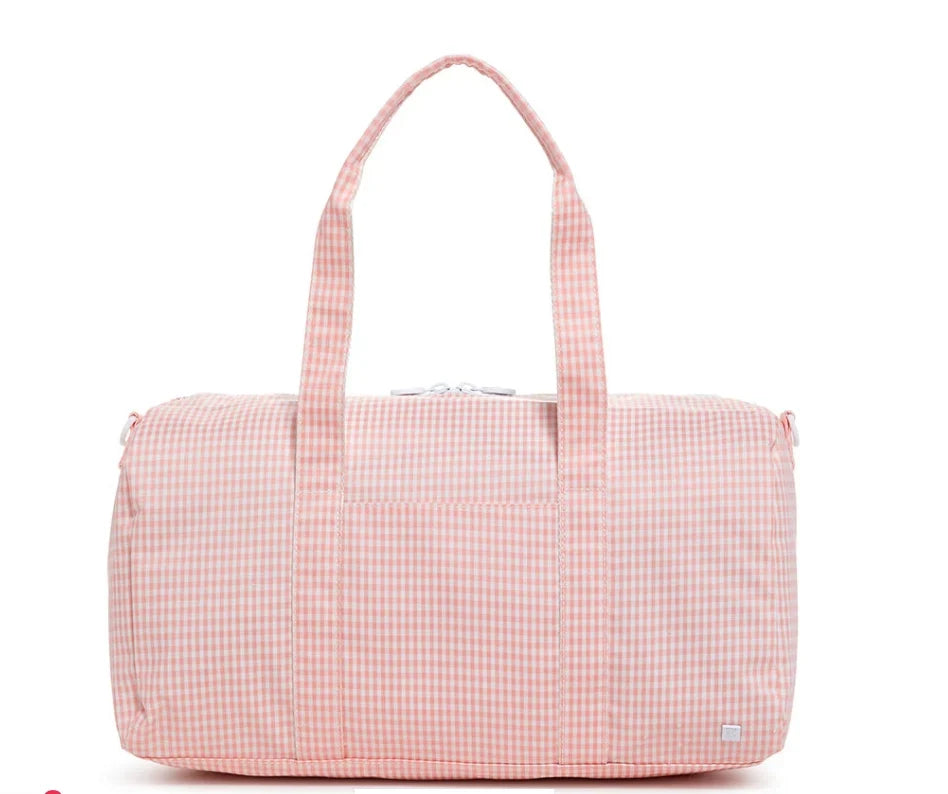 weekender Duffel-Gingham Taffy