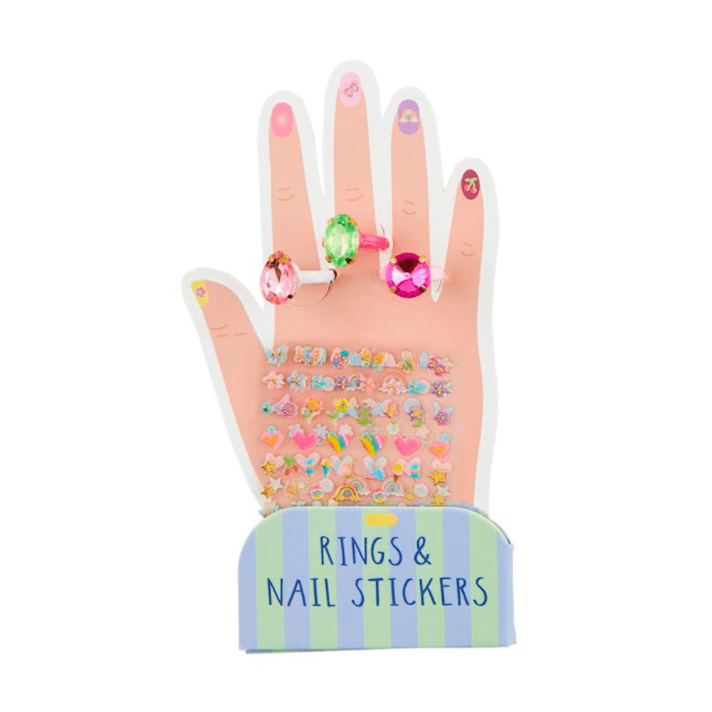 ring nail stickers