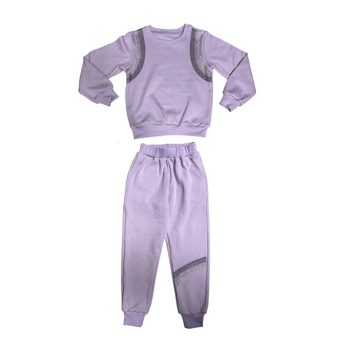 Sparkle and Bling Set-Sweatshirt and Jogger