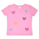 sparkling heart t-shirt