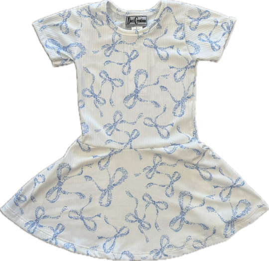 Blue Bow Dress