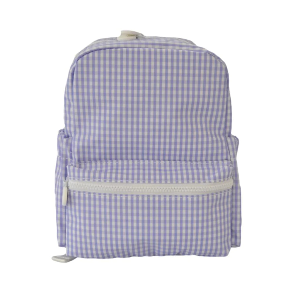 gingham Lilac Backpacker