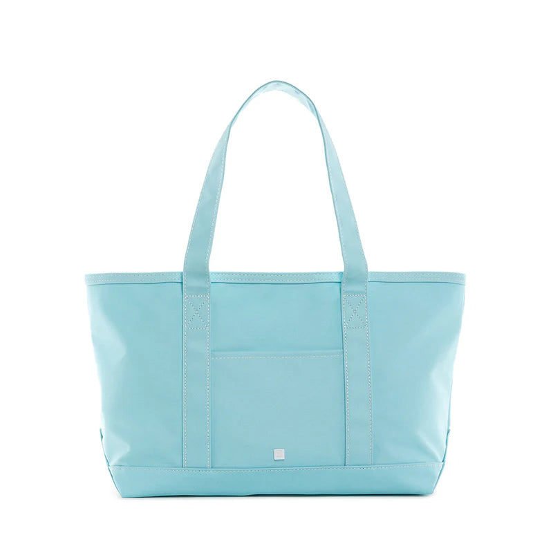 maxi tote canvas lake blue