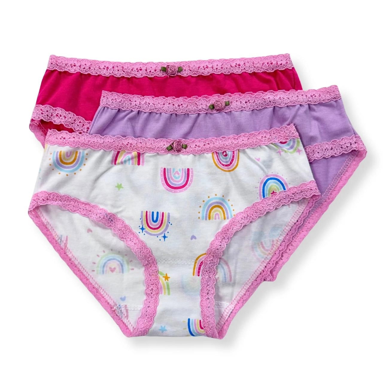 Esme Girls 3-Pk Panty Rainbow