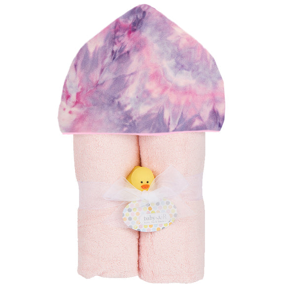 Hooded Towel - Unicorn Tie Dye