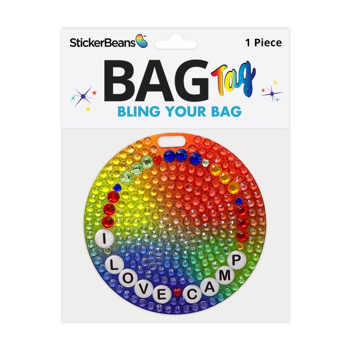 Rarest Sticker Bean Sticker Beans Luggage Tags