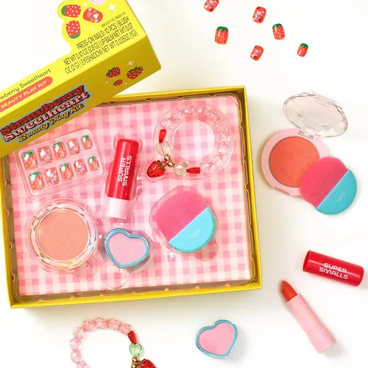 strawberry sweetheart beauty play kit
