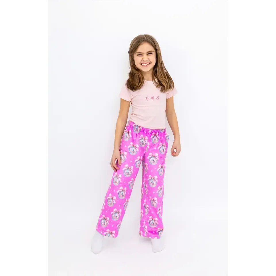 Disco Chic Plush Pants