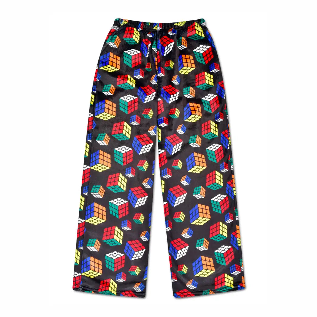 rubiks cube plush pant