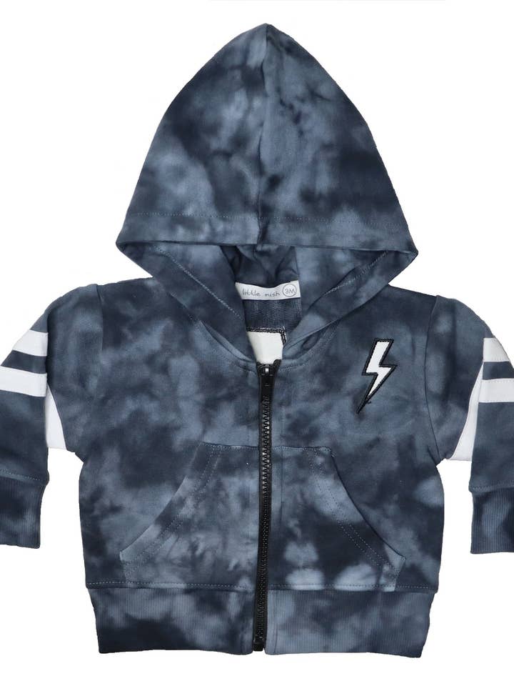 Tie Dye Hoodie - Bolt