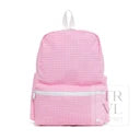 Gingham Pink Backpacker