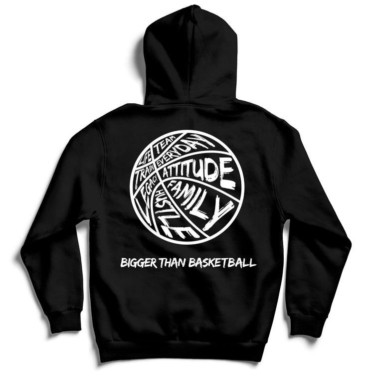 Bigger Than Basketball - Hoodie - Black