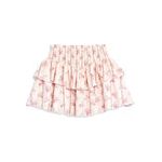floral stripe cream brooke skirt
