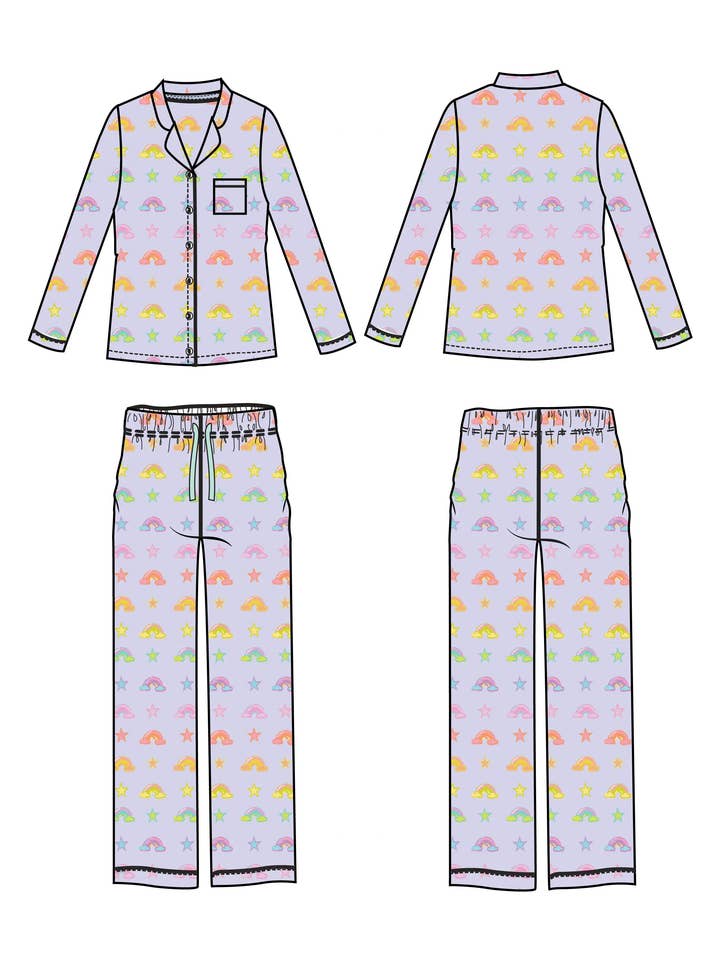 Dreamy Skies Long Sleeve Jersey Pj