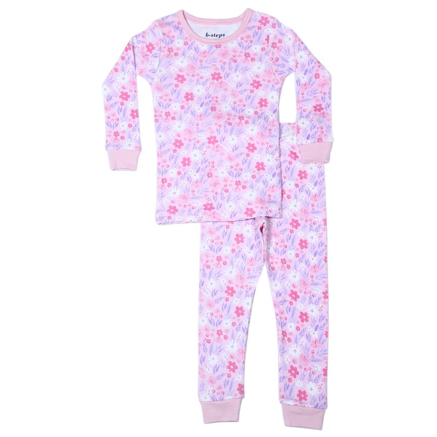 Kids Pajamas - water color floral
