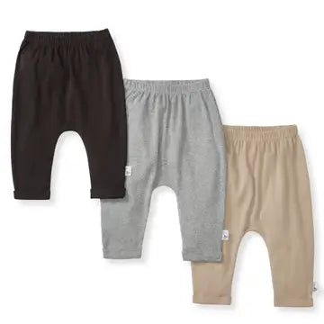 organic solid baby pants-boys