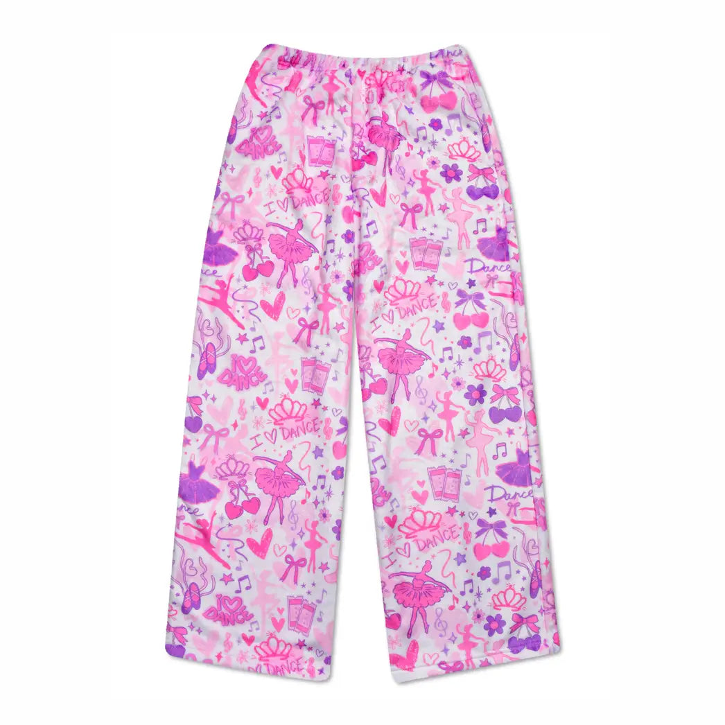 corey paige love to dance plush pant
