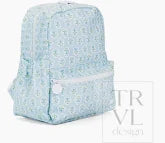 mini backer petite fleur blue