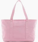 medium tote coated peony