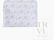 pink putt putt toiletry bag