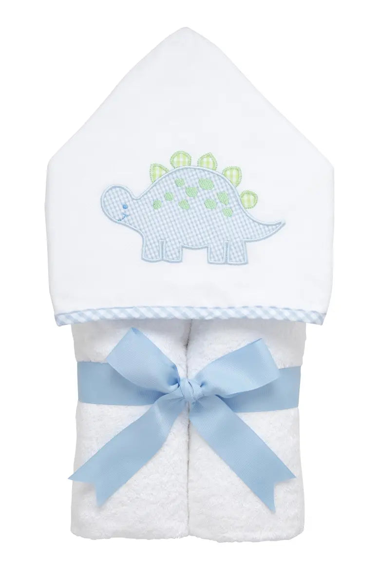 Dino Everykid Towel Blue