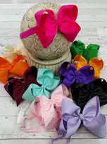 bow satin headband