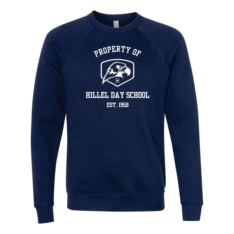 2023 Hillel Bella Tri-blend Property Crewneck Sweatshirt