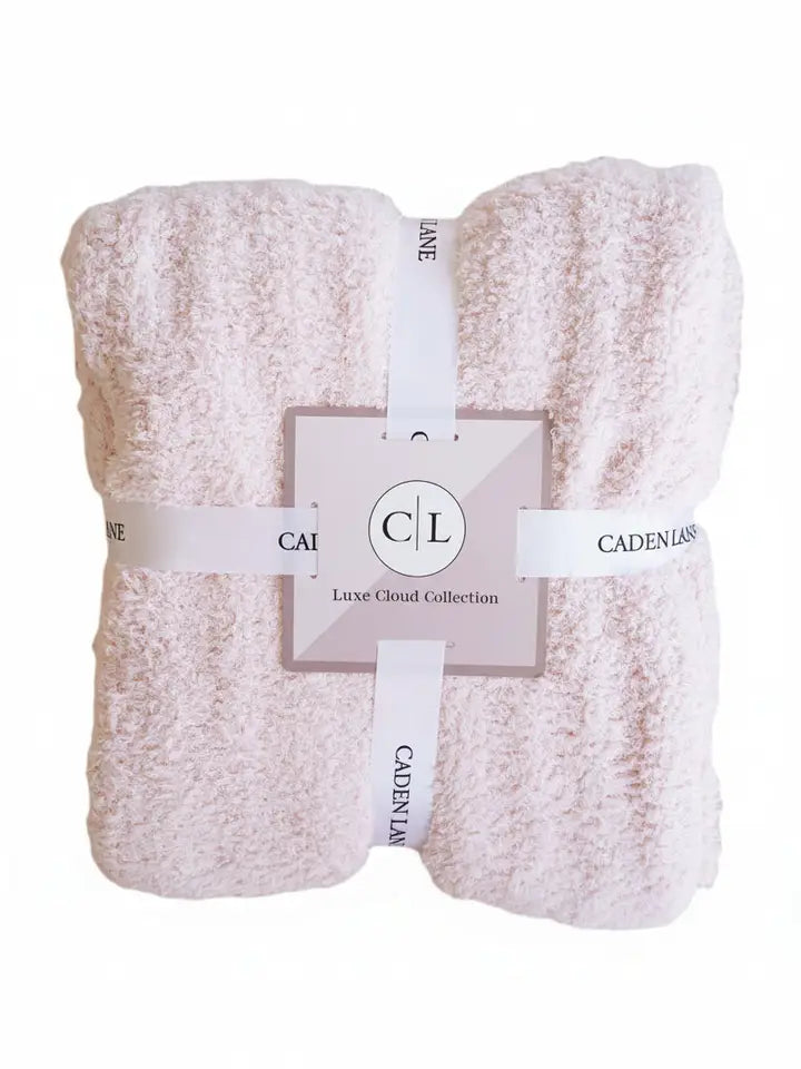 CuddleLane™ Luxe Blankets | Light Rose