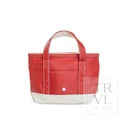 mini tote heritage red