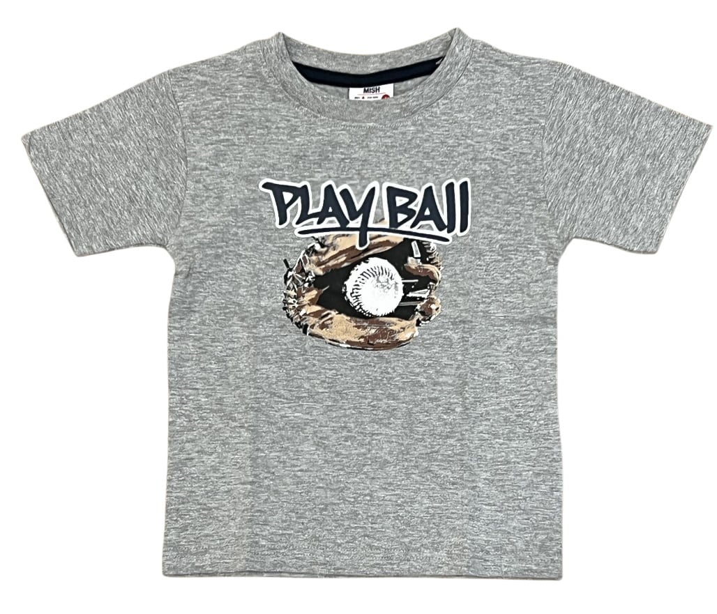 play ball heather jersey tee
