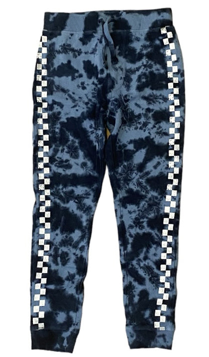 Navy/Denim TD Check Sweatpant