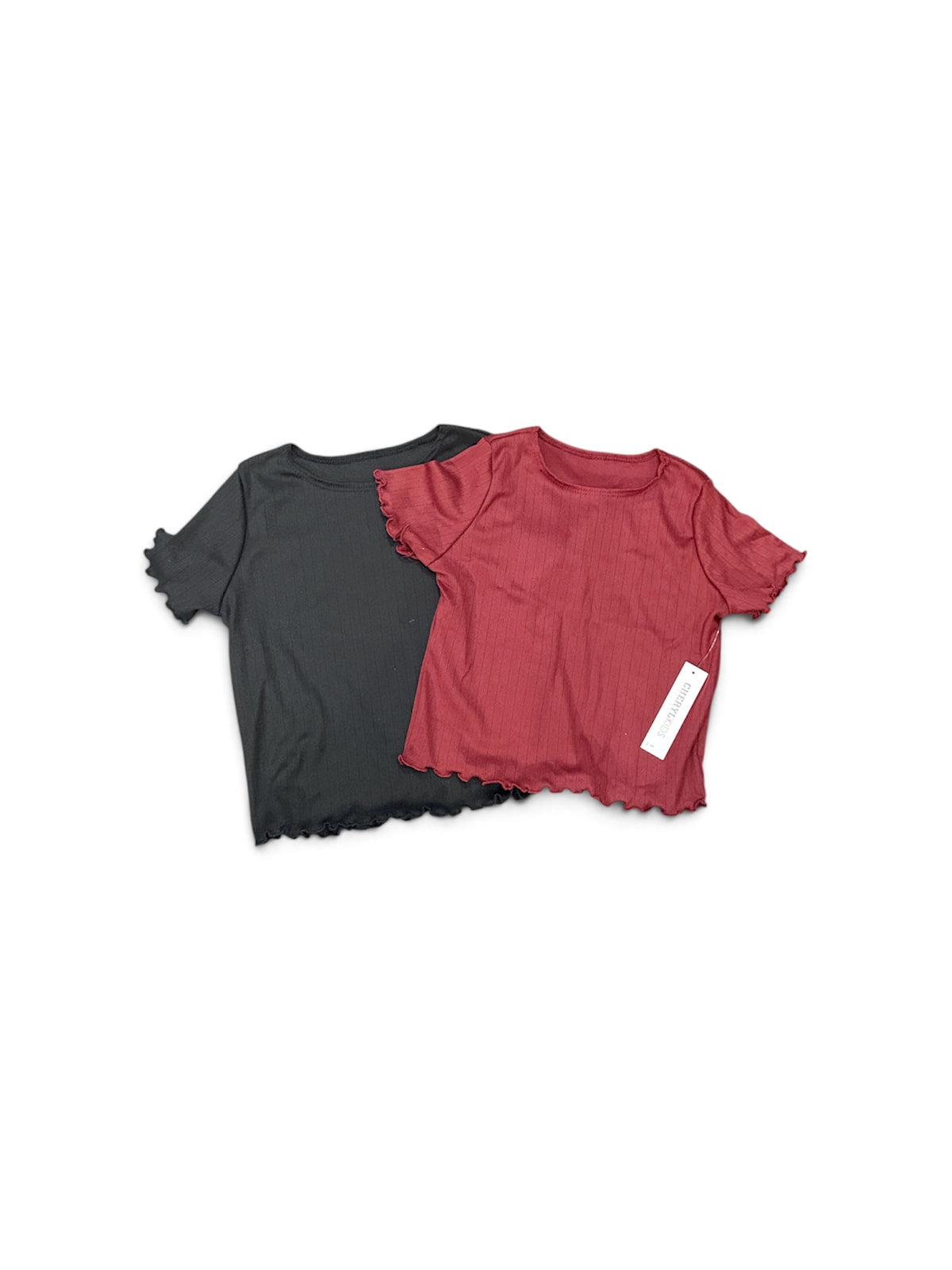 Pointelle Short Sleeve Tee